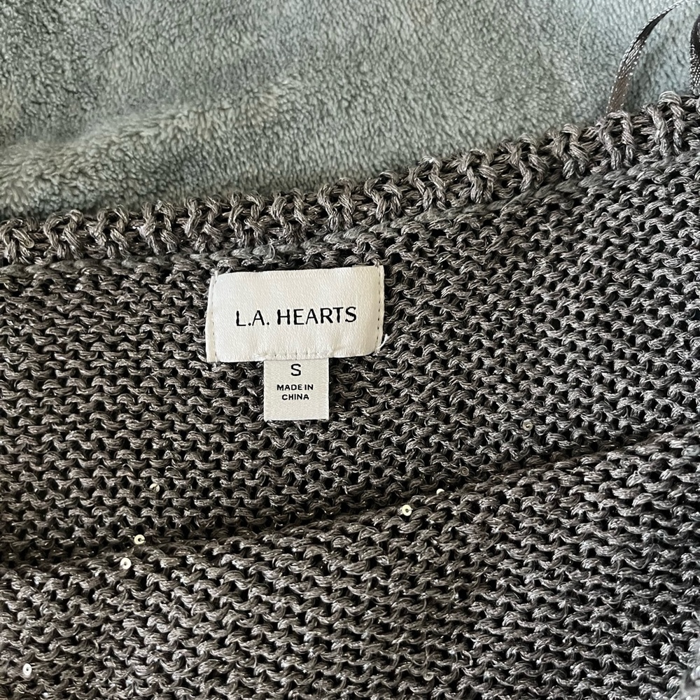 PacSun Gray Knit Tank Top